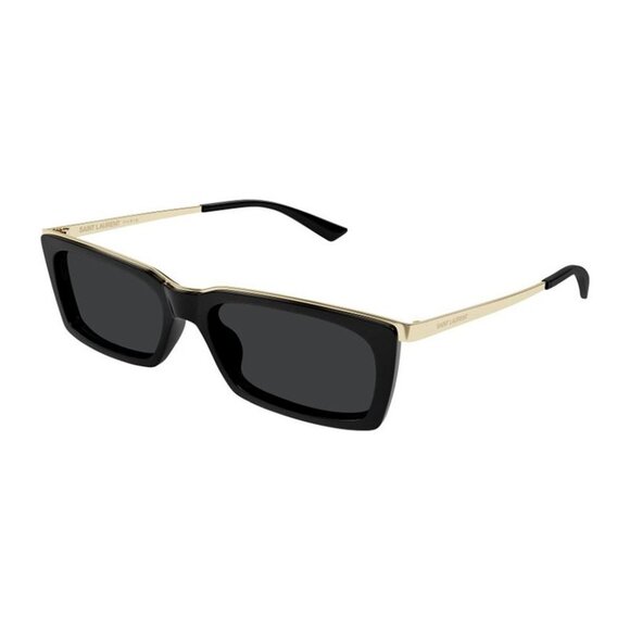 NWT SAINT LAURENT BLACK UNISEX SUNGLASSES - Picture 1 of 4
